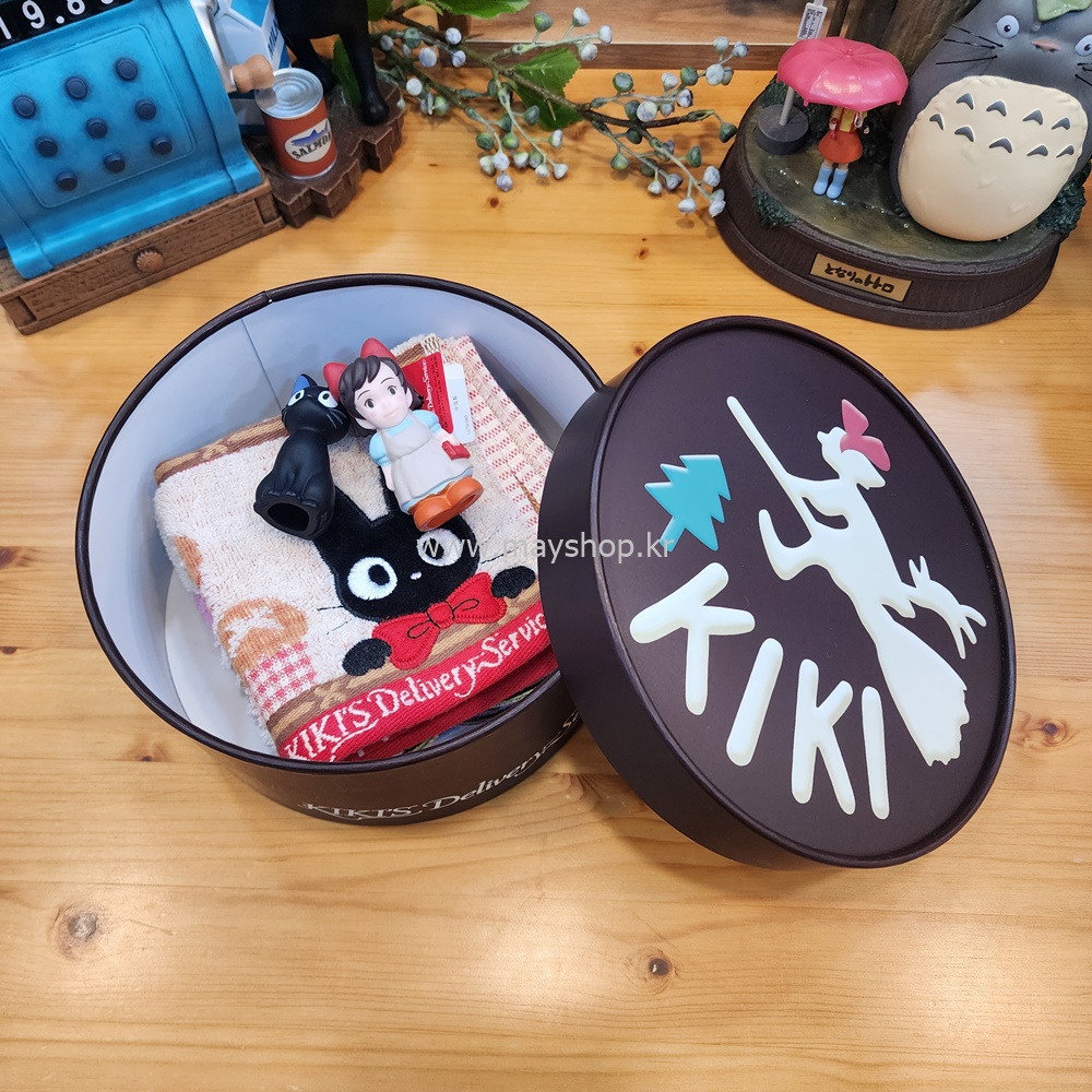 일본 지브리 마녀배달부 키키 초코 케이크 종이 수납 박스 선물 상자 : 메이상점