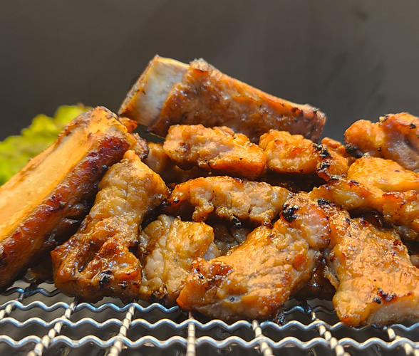 꾸돈 양념 돼지갈비 수제 이중칼집 왕갈비 - 1kg, 2kg : 더 좋은푸드