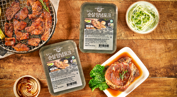 단짠단짠 고기반찬 간편식 캠핑 순살돼지갈비 : 강가네아줌마