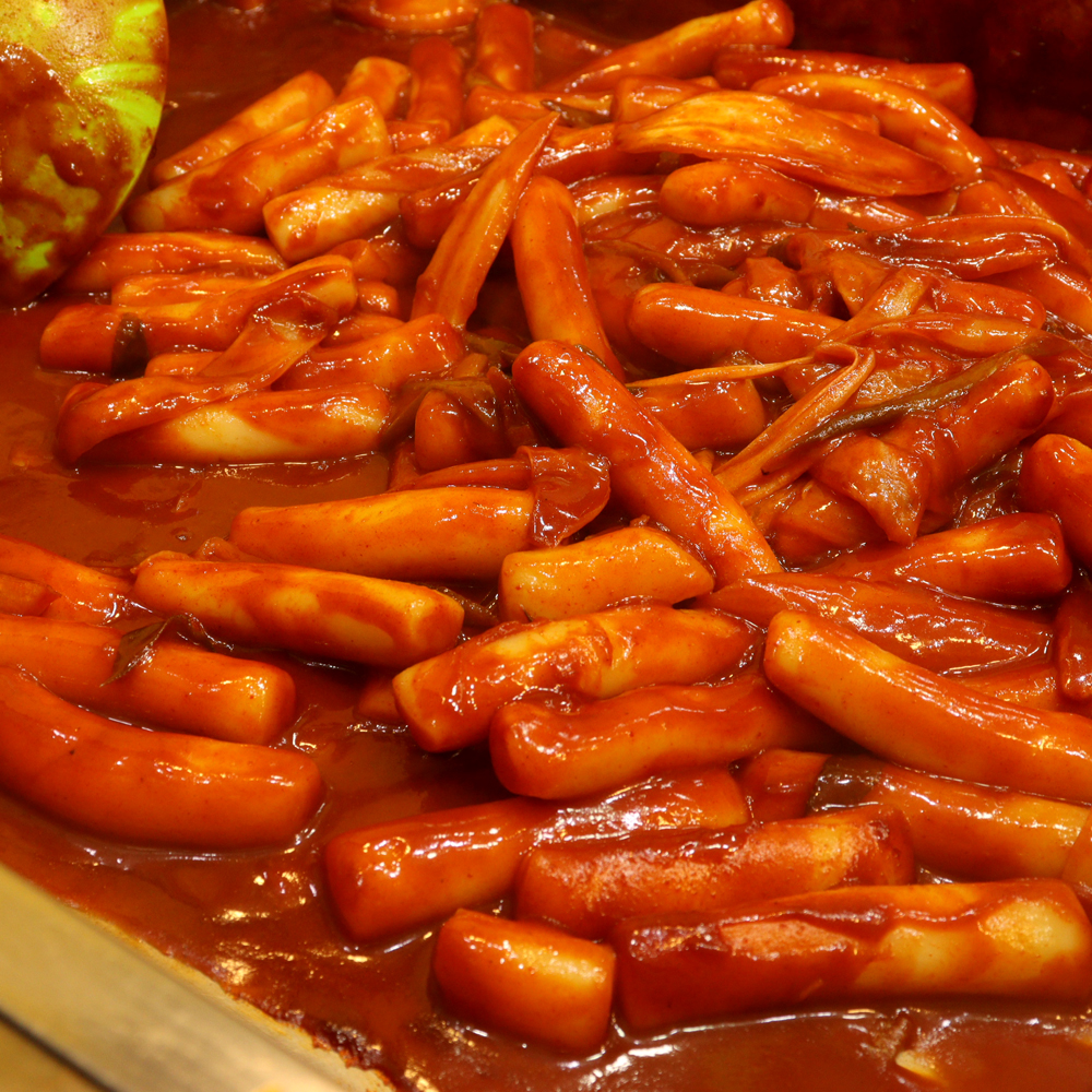 [울산 남구,중구 일부 배달] 매콤달콤 떡볶이 1인분 [수암 못난이호떡] : 동네시장 장보기