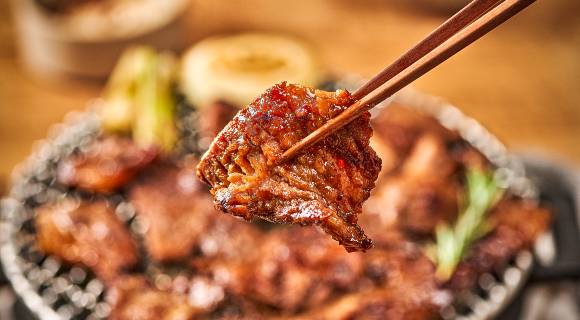 단짠단짠 고기반찬 간편식 캠핑 순살돼지갈비 : 강가네아줌마