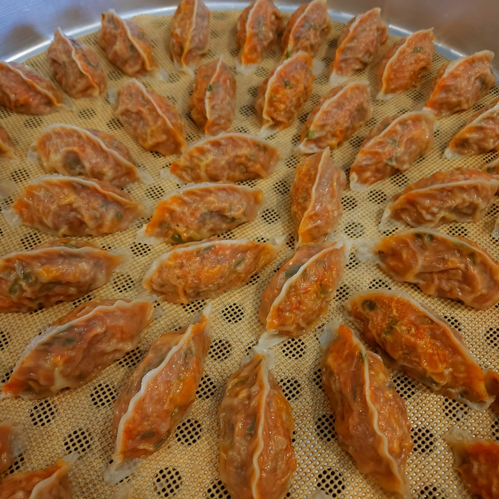 미친만두 매운만두 김치만두 우아한 350g 3팩 : 미각부부