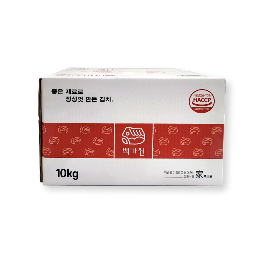 백가원 별미 총각김치 알타리 김치 총각무 5kg, 1개 : 태능식품 주식회사