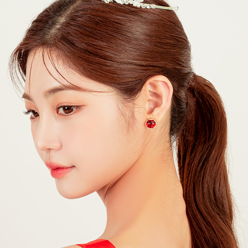 디어엘 오페라 이어링 골드 귀걸이 귀찌 : 릴리드레스