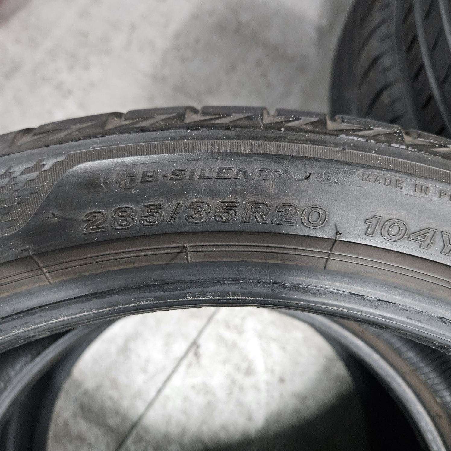 [세종 대전  중고타이어] 금호 브릿지스톤 285/35R20 285 35 20 2853520 중고 판매 무료장착 : 꽃보다타이어 세종 조치원점