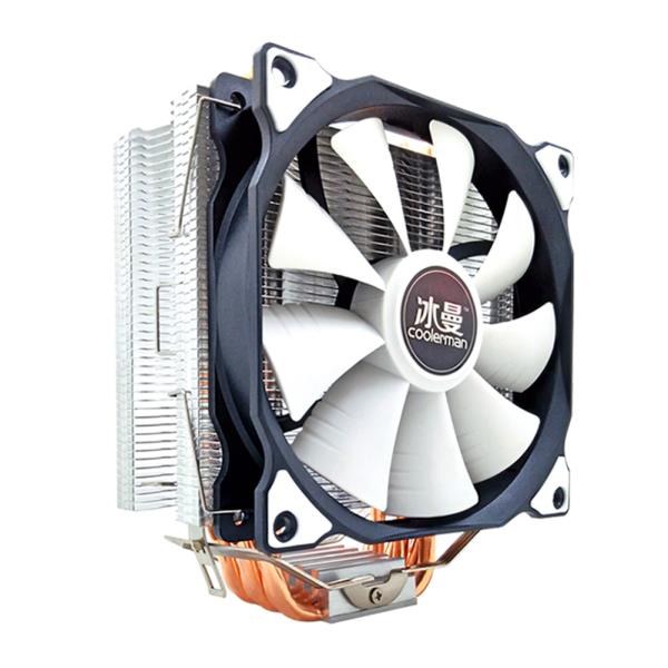 스노우맨 MT6 순수 구리 히트 파이프, CPU 선풍기 6, 데스크탑 PC, 4 핀 PWM 쿨러, 12cm : 진화상사E