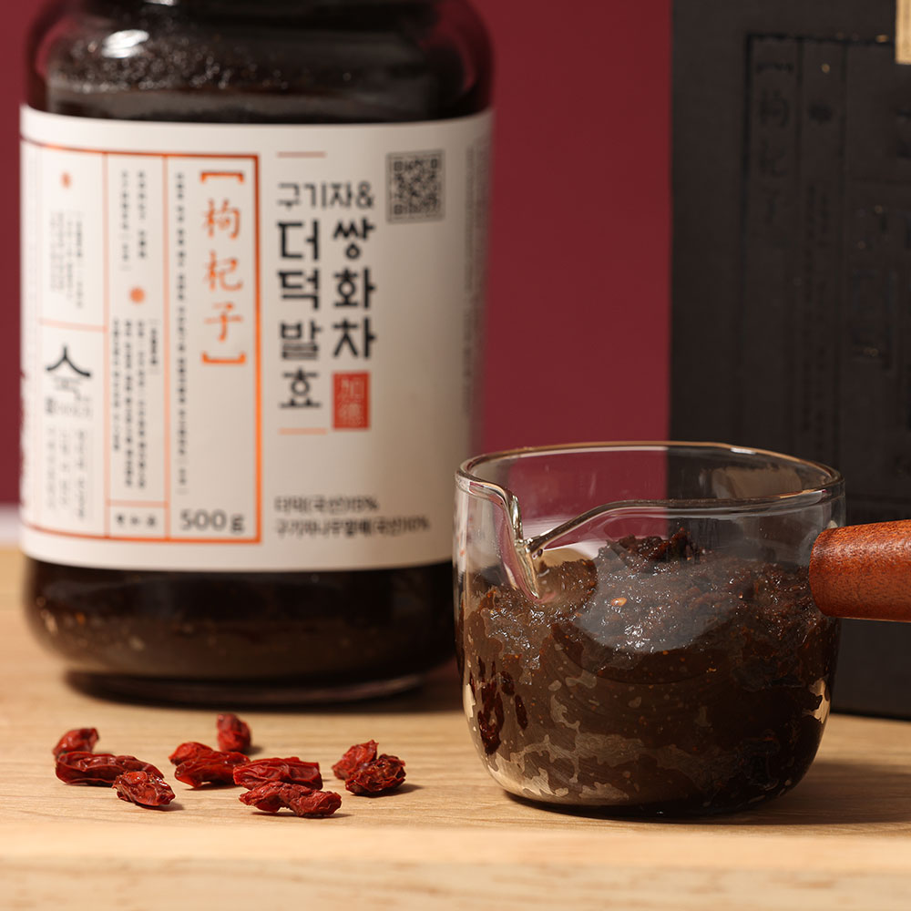 [숙이의뿌리효소이야기] 구기자&더덕발효 쌍화차 500g : 숙이의뿌리효소이야기