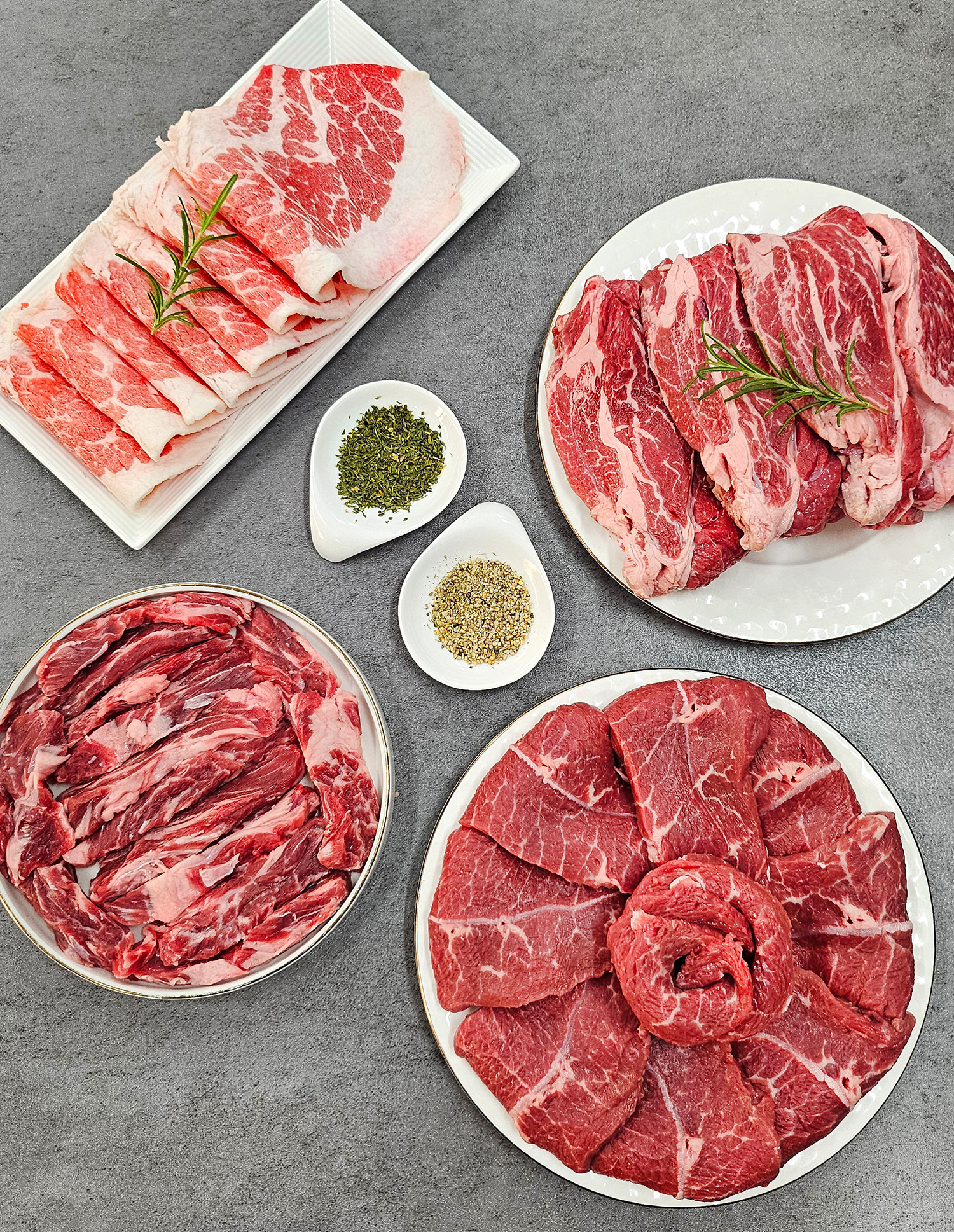 육감만족 소고기세트 1.2kg(소고기 800g + 곰탕 400g) : TN 푸드로그