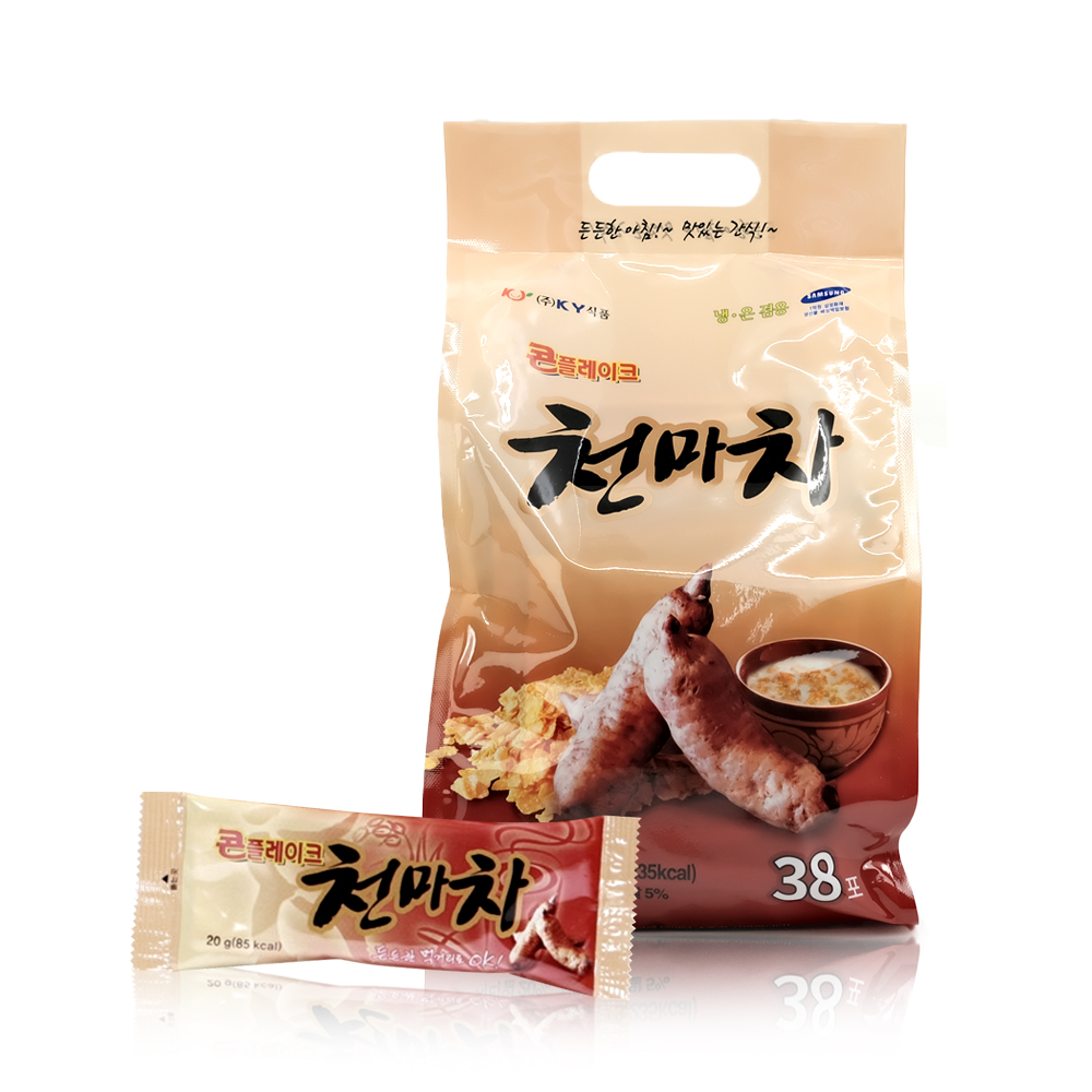 KY식품 콘플레이크 천마차 (20gx38포) 든든한 영양 간식 : 서연유통