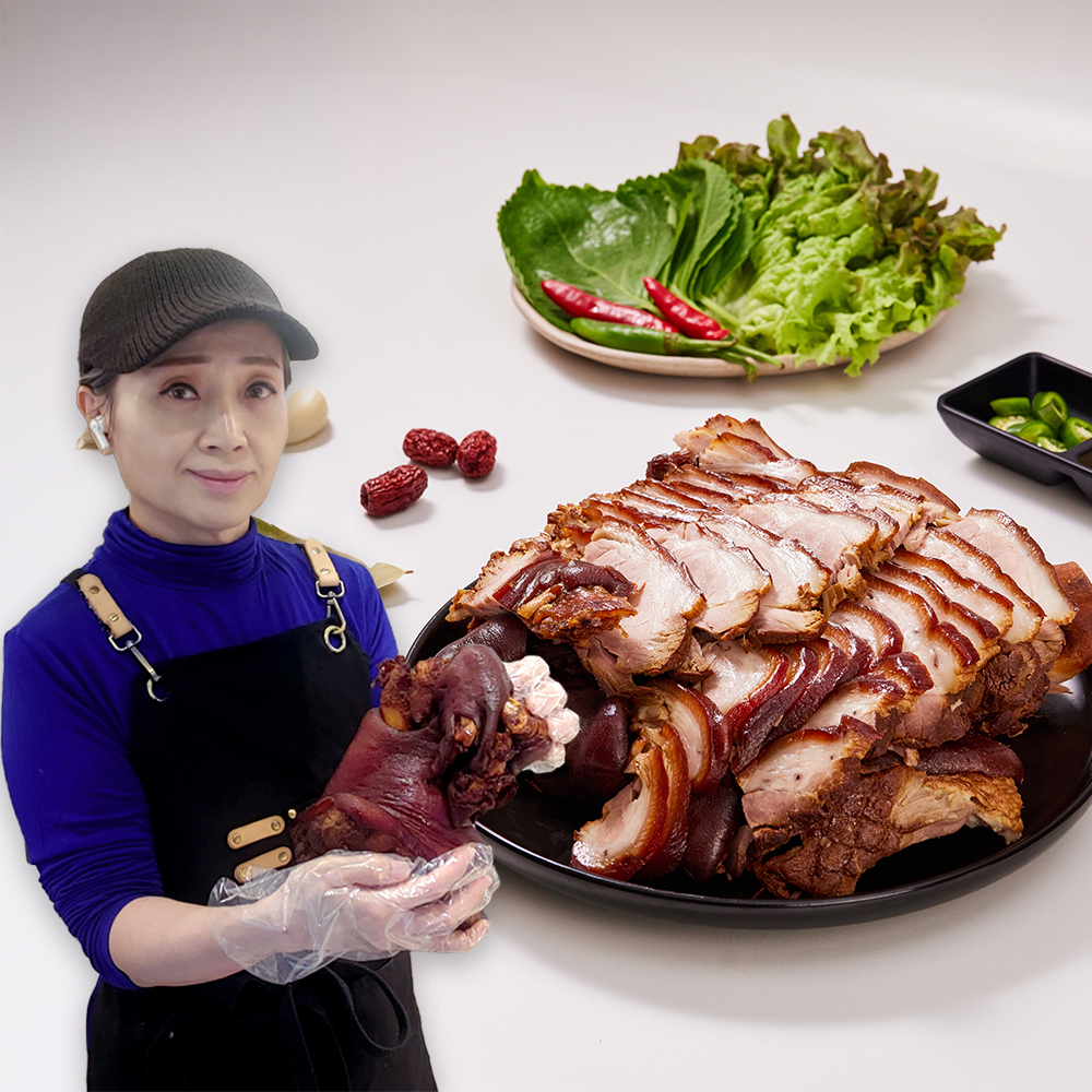 쫀득한 성북오향족발 (통족발) 1500g 국내산 1인간편식 술안주 : 성북오향족발