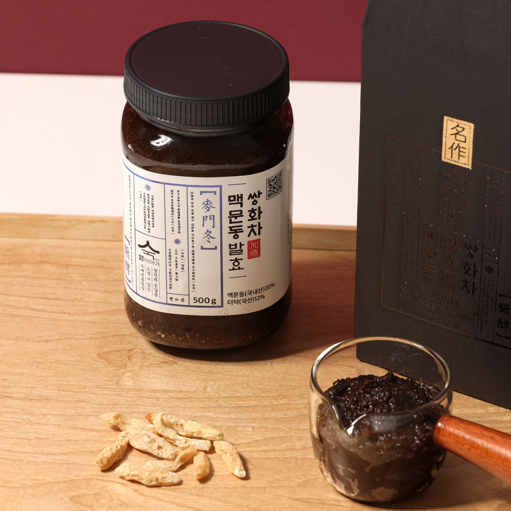 [숙이의뿌리효소이야기] 맥문동발효 쌍화차 500g : 숙이의뿌리효소이야기