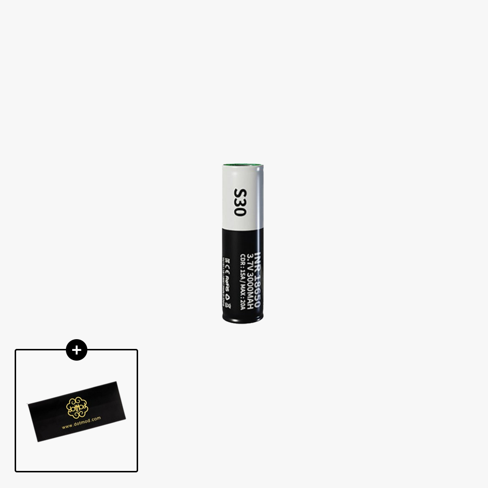 18650 고방전 배터리 삼성 알트플러스 S30 3000mah 리튬이온 전자담배 배터리 : 싸구전자담배