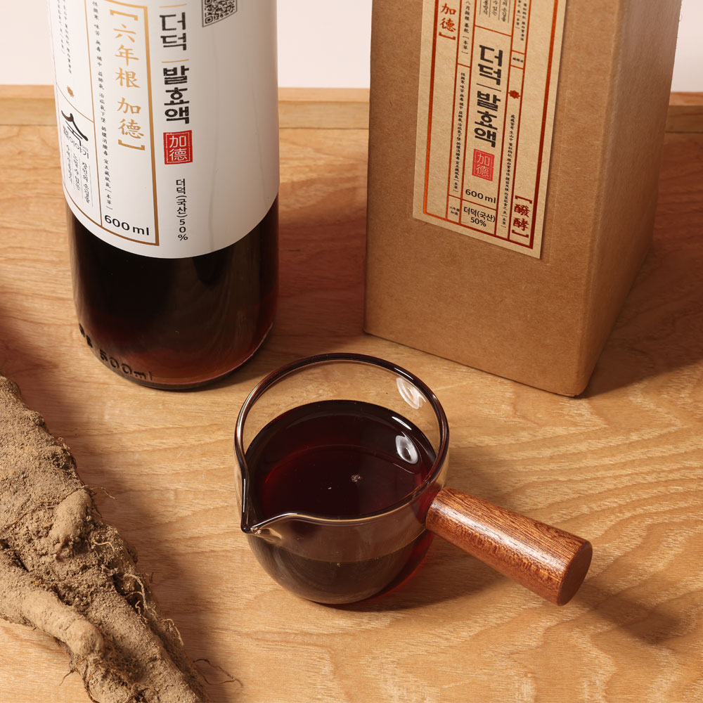 [숙이의뿌리효소이야기]더덕 발효액 600ml (실온보관) : 숙이의뿌리효소이야기