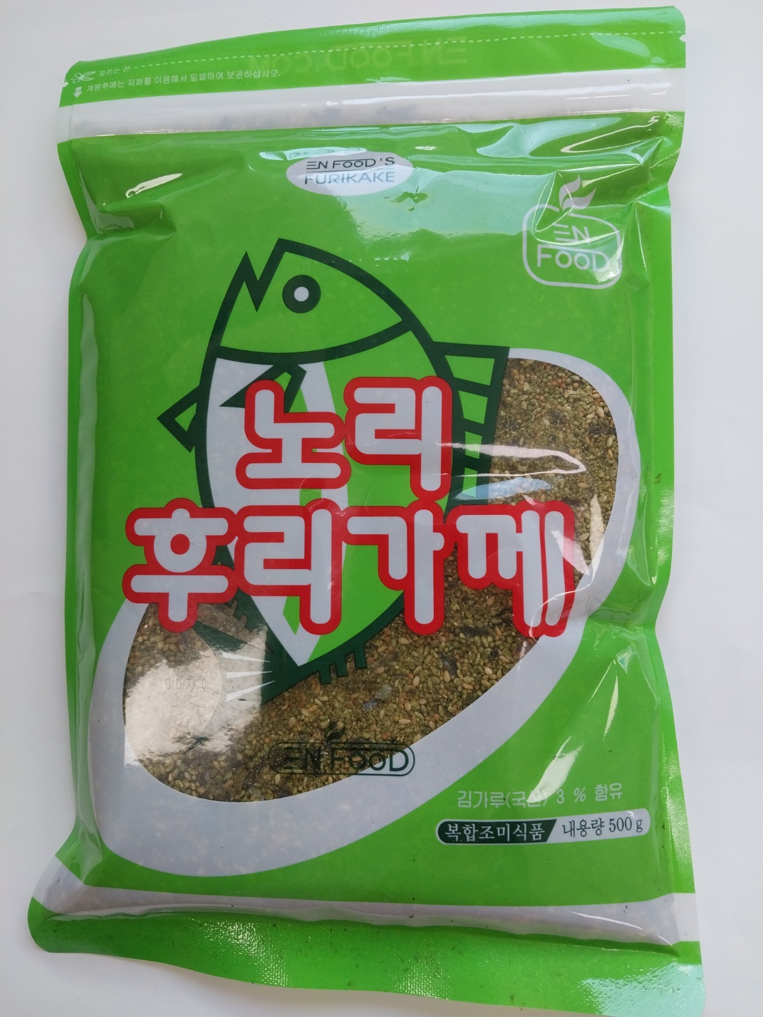 이엔푸드 이엔 노리풍 후리가께500g (박스전용 7,800x10봉) : 와사비푸드