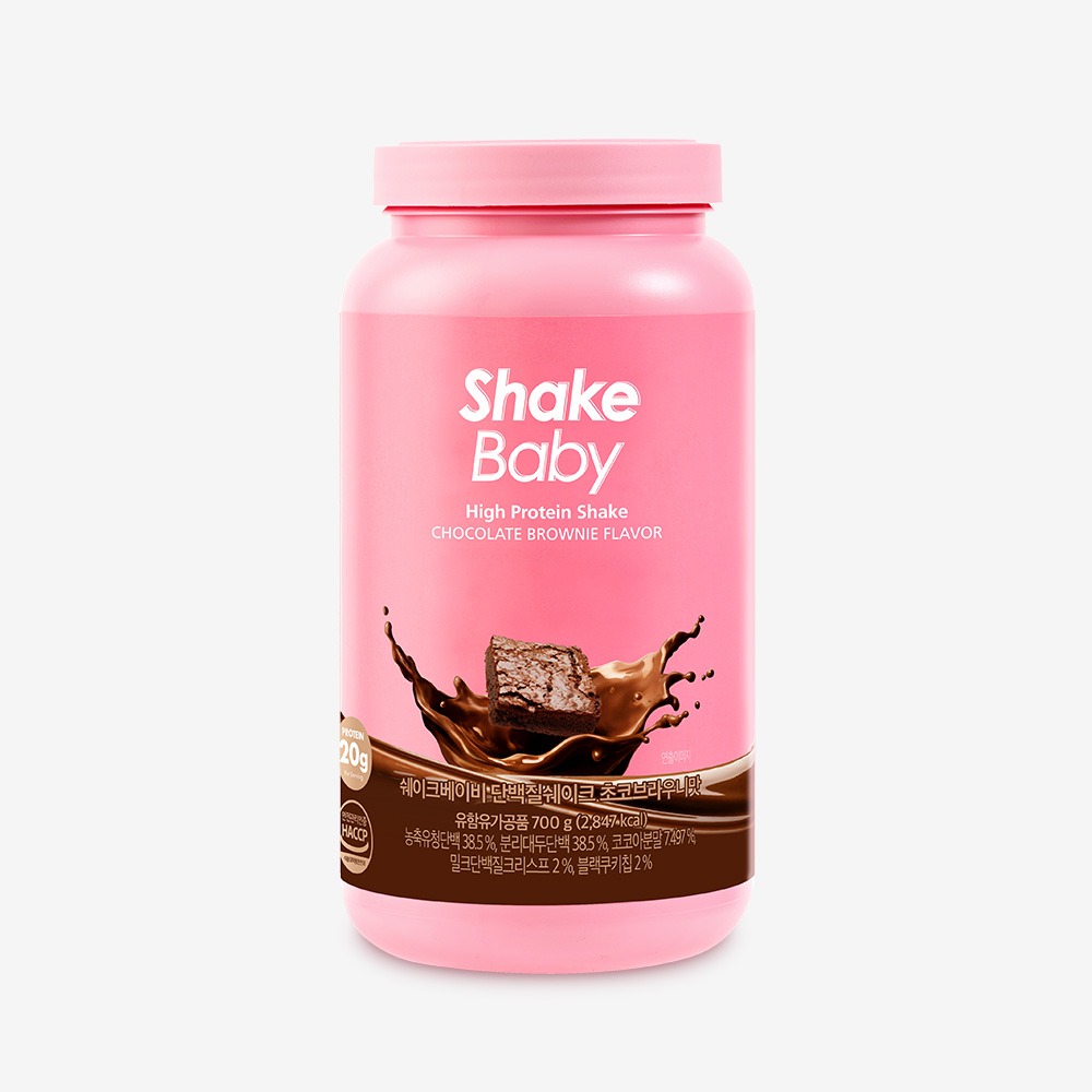 쉐이크베이비 시즌3 하이프로틴 초코 브라우니맛 700g 식사대용 단백질 쉐이크 : 쉐이크베이비 다이어트