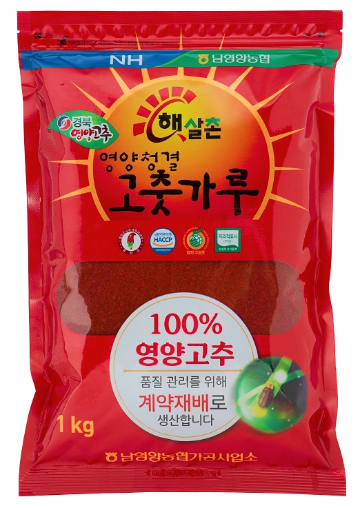 [남영양농협] 2024년산 햇살촌 고춧가루 500g, 1kg , 장류용1kg : 남영양농협가공사업소