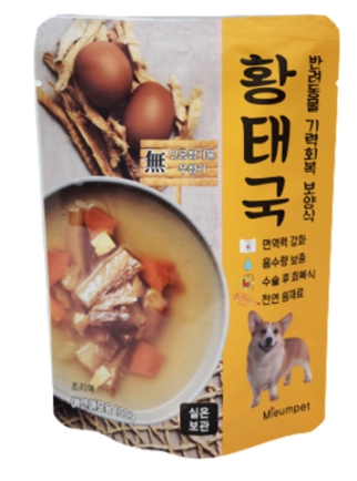 강아지 황태국 영양 만점 영양식 강아지 황태 100g 5개 : 국민회관