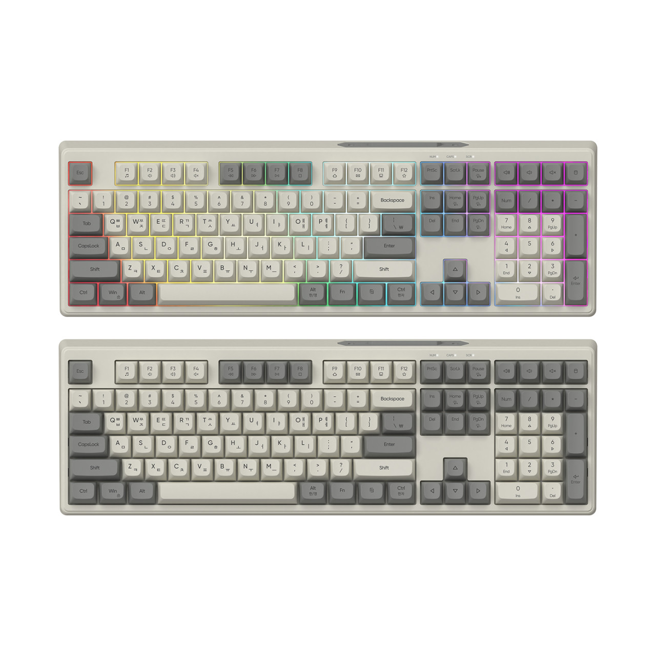 긱스타 GK01 멤브레인 키보드 레트로  USB-C 사무용 게임용 : 주연테크