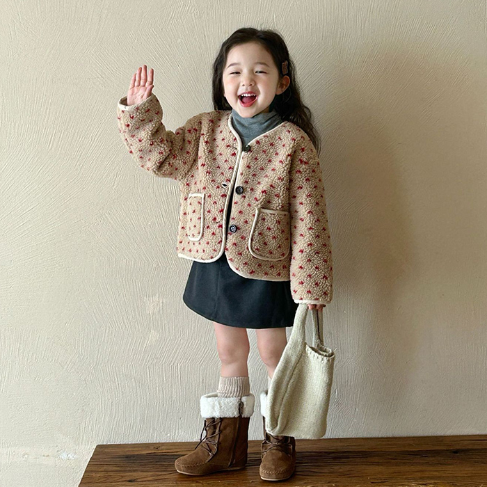 토리 도트 퍼 자켓 R12871 : 아이옷샵