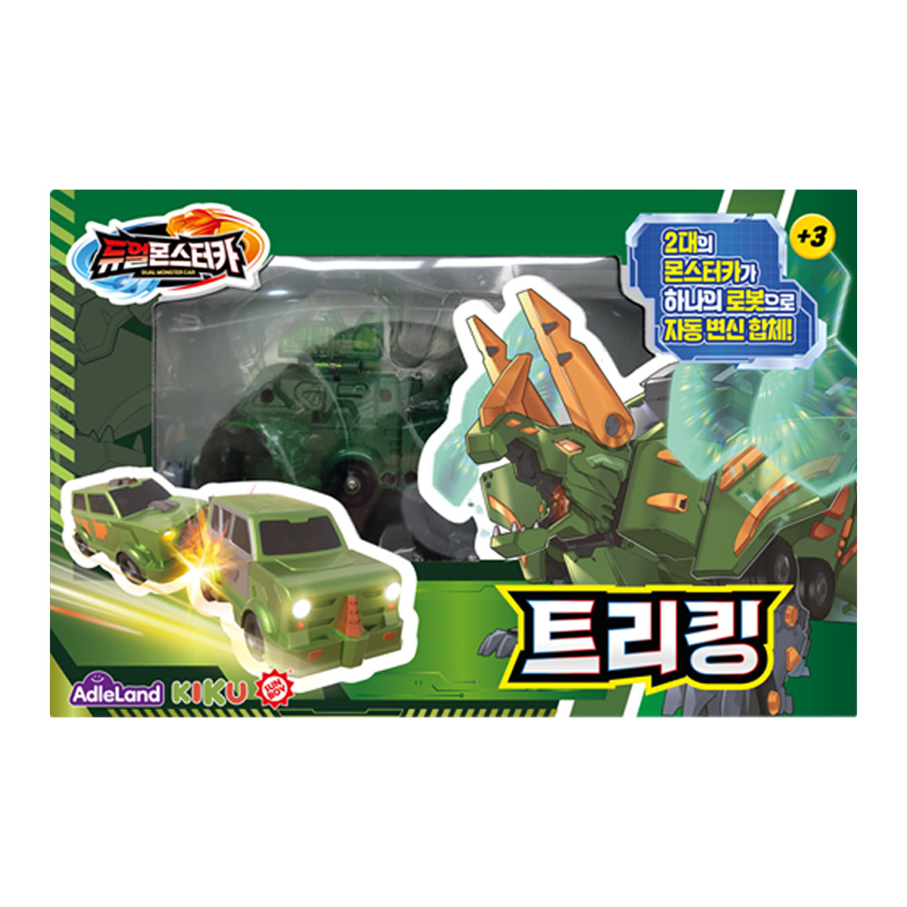 듀얼몬스터카 트리킹 자동차 로봇 자동 변신 장난감 : 애들랜드토이스토어
