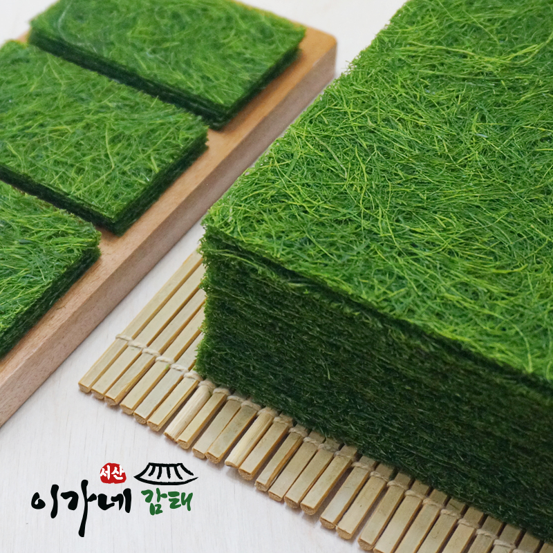 햇 감태 이가네 충남 서산 가로림만 생감태 / 마른감태 1봉 (10매) 건조 김 : 이가네 감태