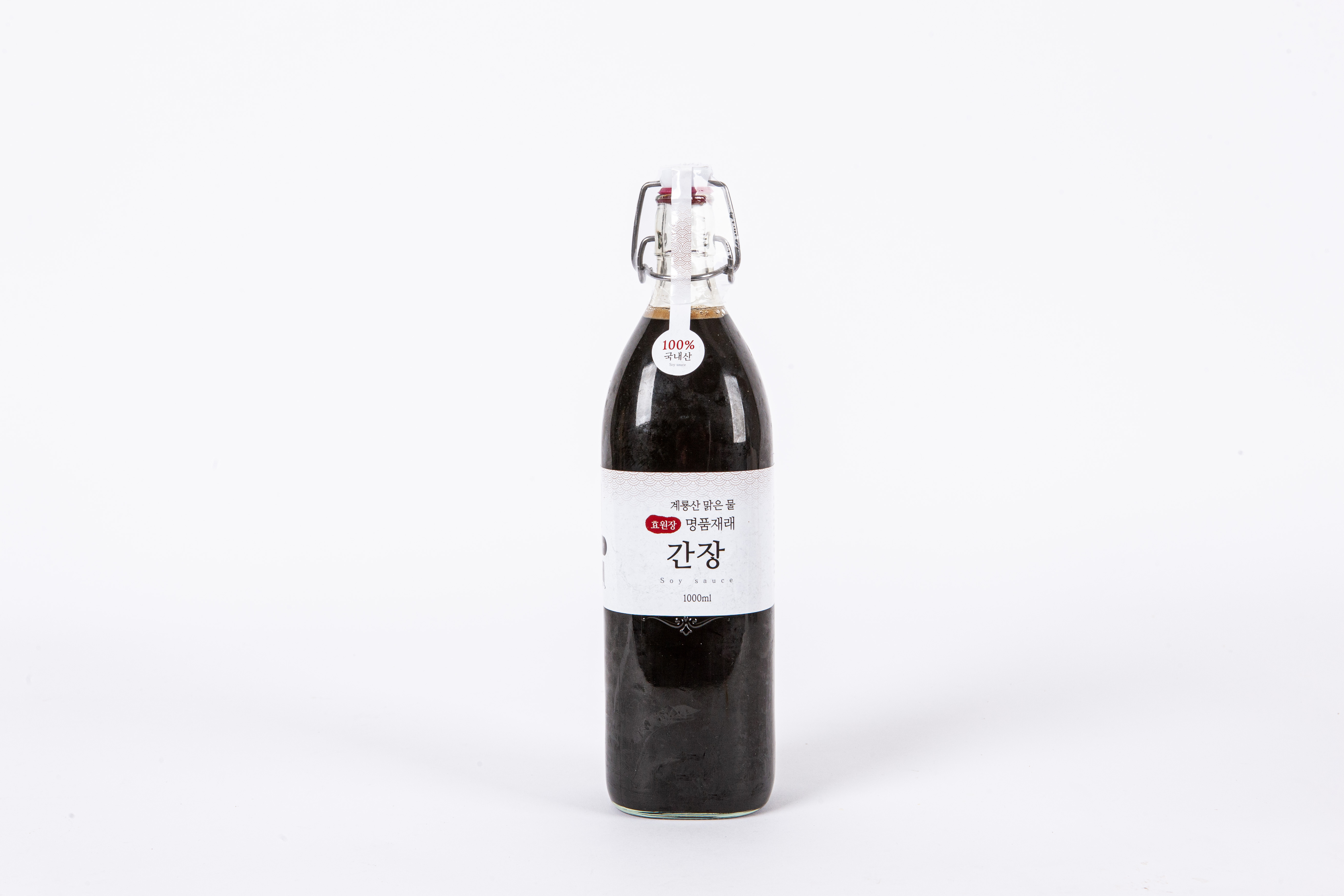 계룡산 맑은물 명품재래간장 500ml : 농업회사법인주식회사효원장