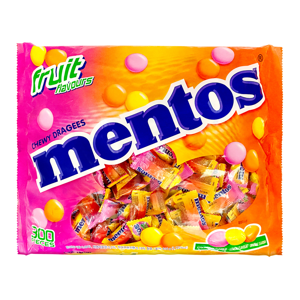 멘토스 대용량 푸르티 츄잉캔디 810g 1개 : 원라이브:쇼핑몰