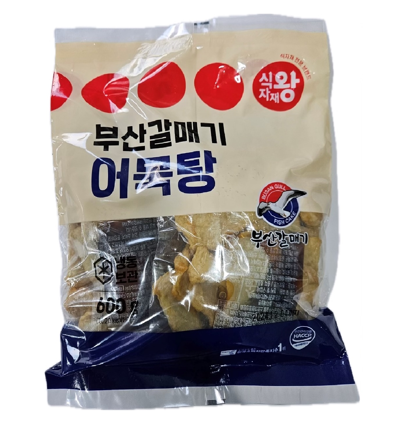 식자재왕 부산갈매기 모듬어묵탕 600g (300g x 2봉) : 그린푸드마켓