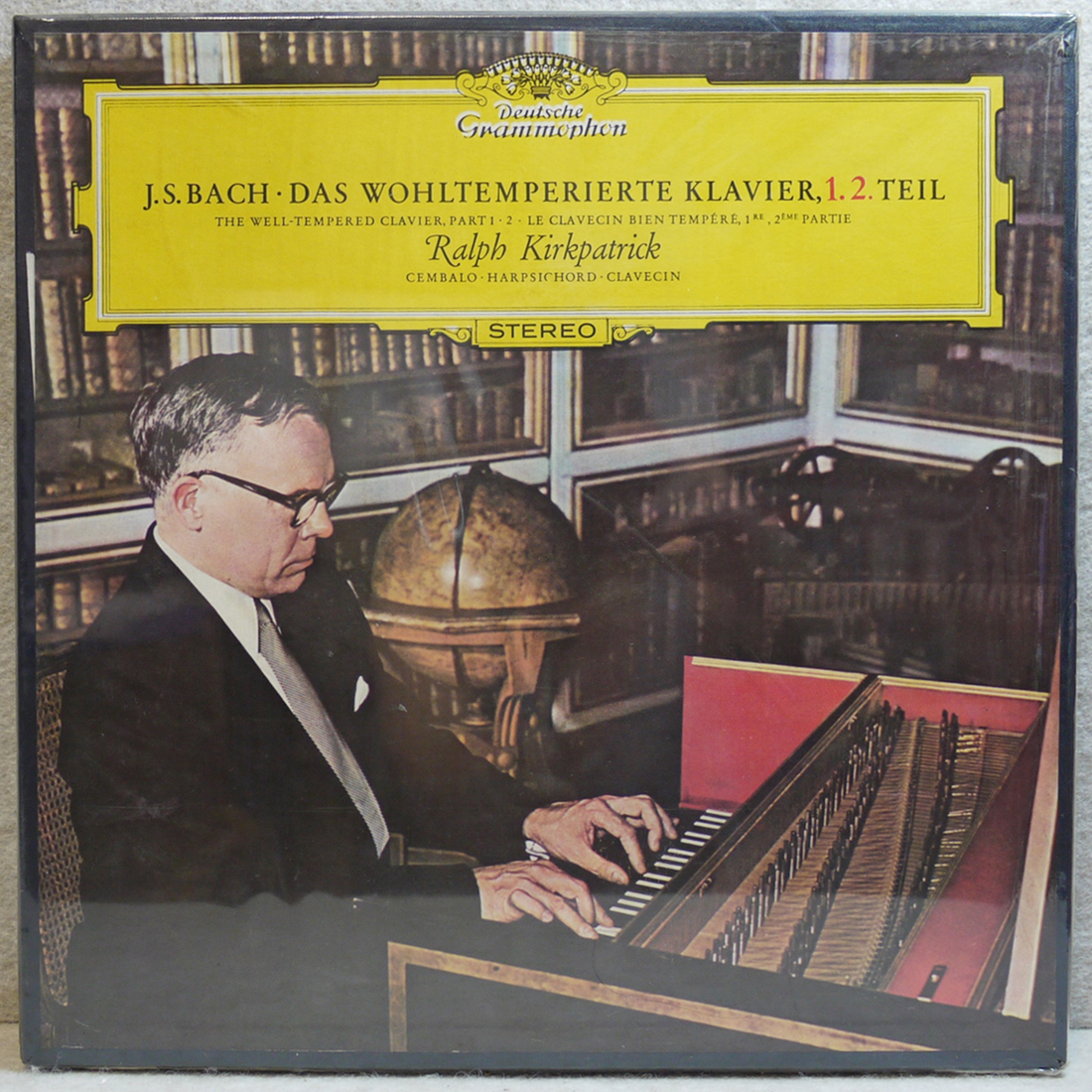 Ralph Kirkpatrick Bach Das Wohltemperierte Klavier, 1.2. Tell 1974 성음레코드 미개봉 5LP Box : thedisk