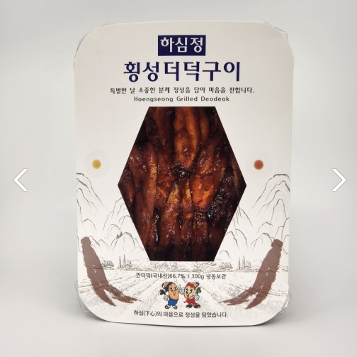 (냉동) 하심정 횡성더덕구이 150g HS : abstore