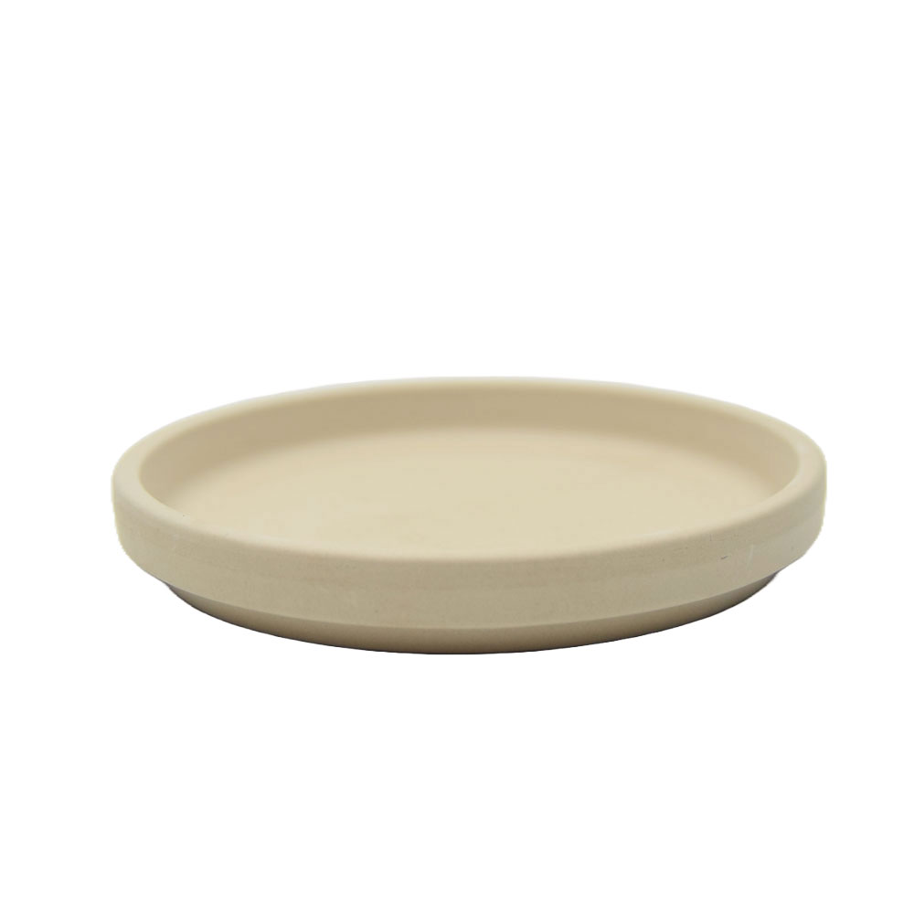독일 빈티지 토분 받침 크림화이트 R18 내경150mm/외경185mm : 베스트 하우스