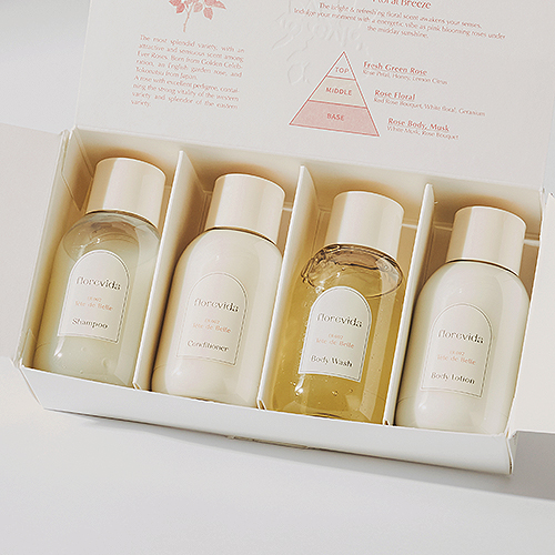 에버랜드 플로레비다 더로즈가드너 어메니티 4종 세트 50ml : 에버랜드 온라인 스토어