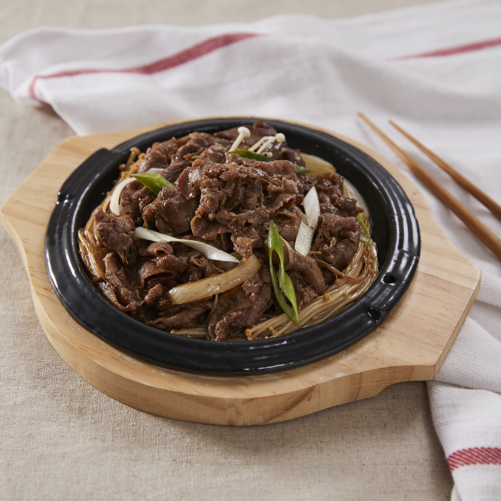 [독립문영천시장맛집]자연스러운 단맛이 깊게 베어든 버섯 담은 서울식 불고기 : 독립문영천시장 협동조합