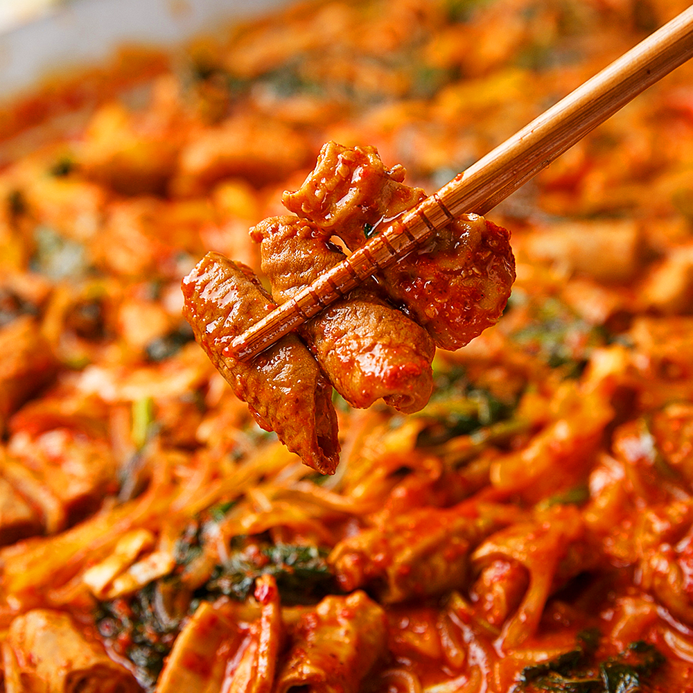 매콤쫄깃 양념불막창, 맛있는 수제 양념돼지곱창 택1 [SD] : 슈퍼대디 도윤마켓