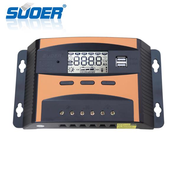 Suoer【 PWM 충전 컨트롤러】  디자인 12V 태양열 40A 광 시스템 (ST-C1240) : 유신국제통상