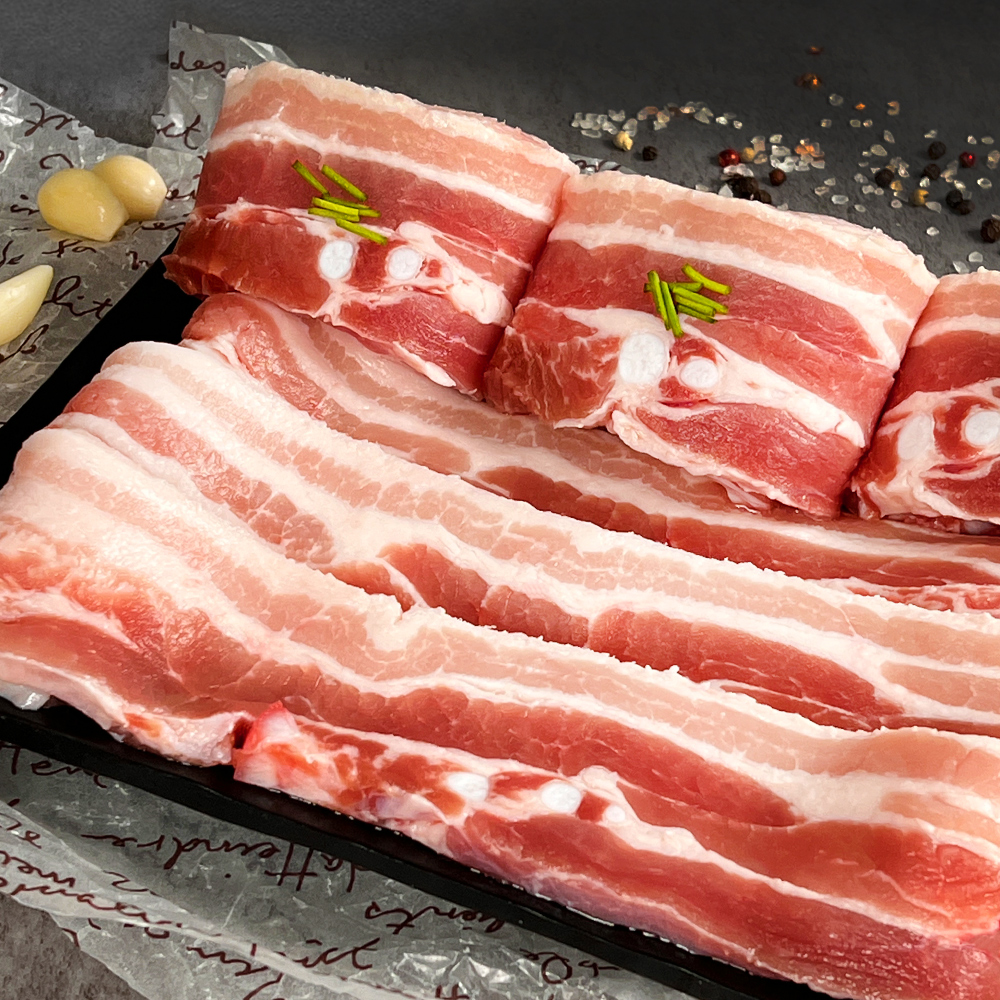 500+500g 냉동삼겹살 대패 옛날삼겹살 통삼겹 냉삼 수입 수육용 보쌈용 구이용 : 천지푸드
