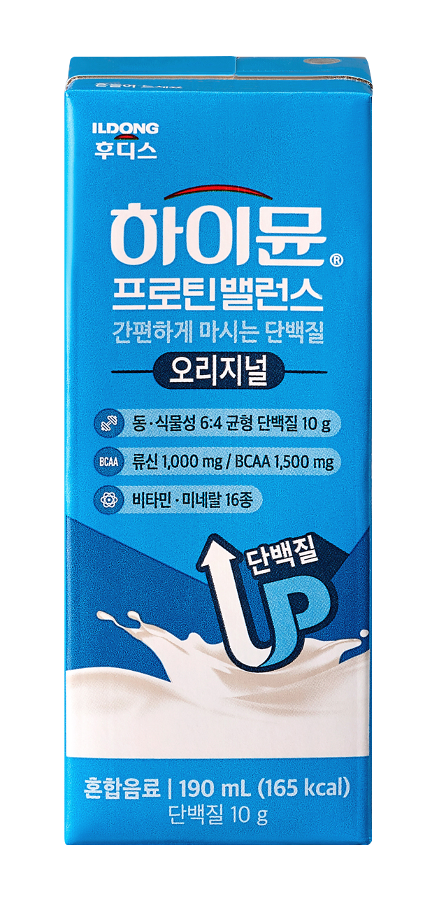 하이뮨 저당 프로틴 밸런스 음료 190ml64팩 : 티에스shop