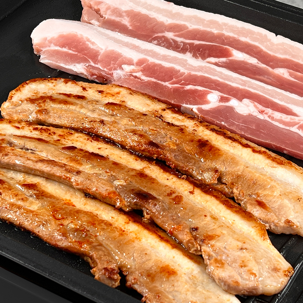 500+500g 냉동삼겹살 대패 옛날삼겹살 통삼겹 냉삼 수입 수육용 보쌈용 구이용 : 천지푸드