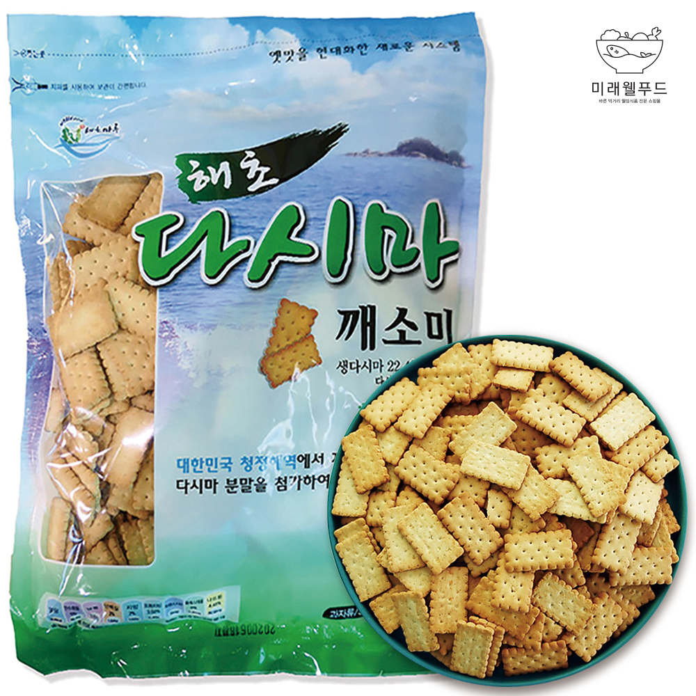 [미래웰푸드]정든식품 다시마깨소미 350gX6봉 : 미래웰푸드