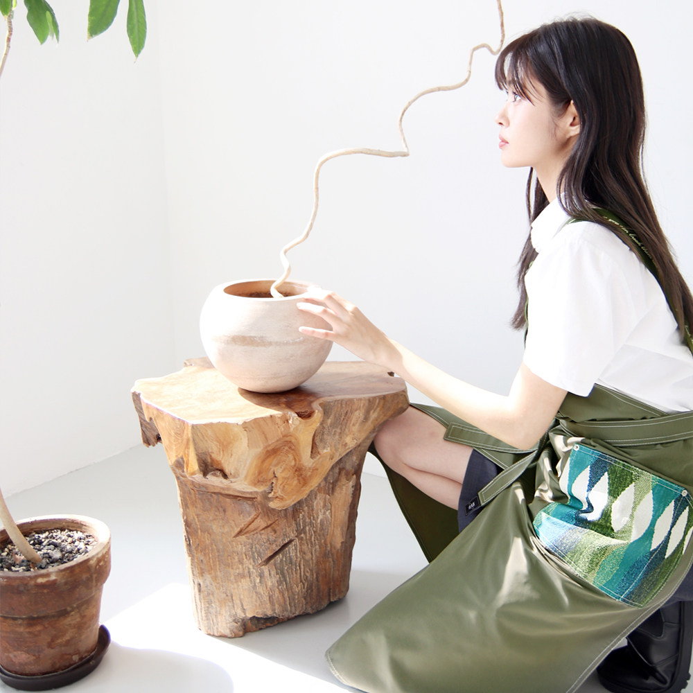수피아카키 앞치마 방수 미용 카페 공방 바리스타 apron 에이프런웨이 : 에이프런웨이 스토어