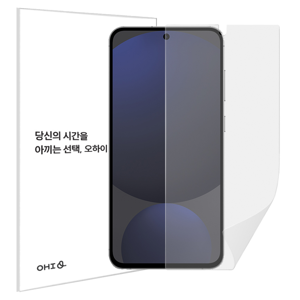 오하이 저반사 지문방지 풀커버  TPU 액정보호필름+간편부착 툴 갤럭시A16, 3매입 : 오하이 Ohi