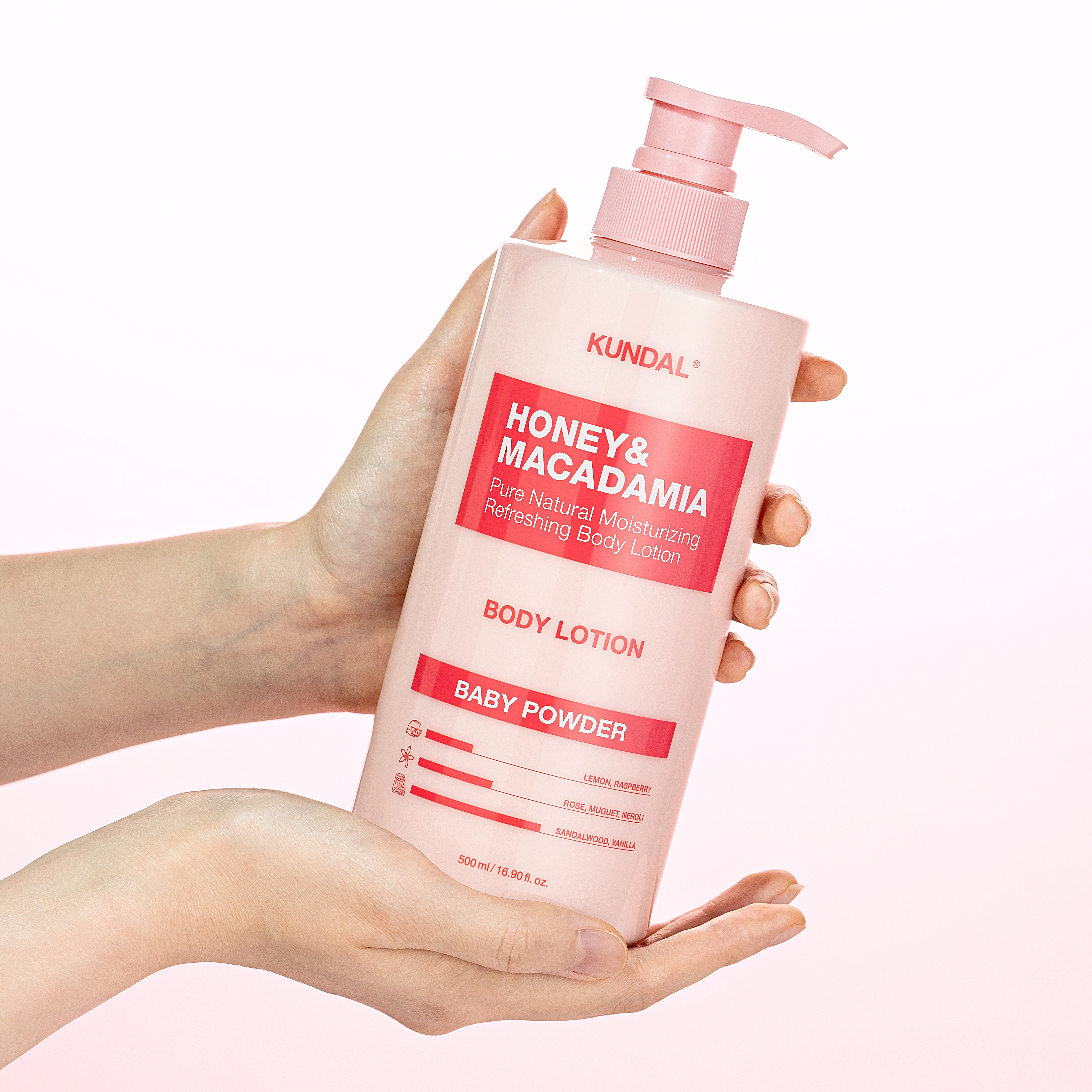 쿤달 허니 앤 마카다미아 퓨어 바디로션 체리블라썸 500ml : 쿤달 KUNDAL