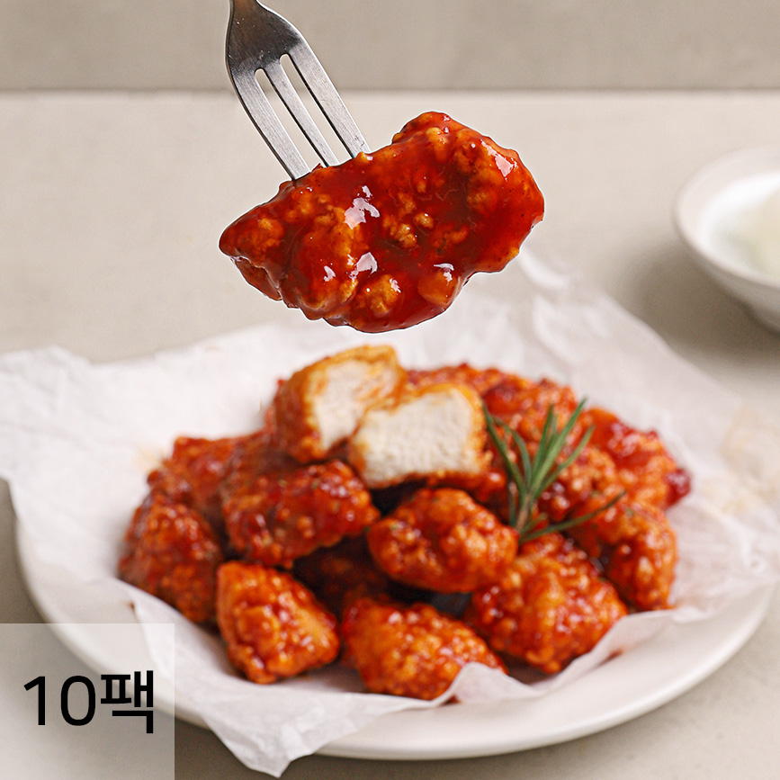성수동905 닭가슴살 순살 양념치킨 5팩/10팩 국내산치킨 단백질 식단관리 : 다신샵다이어트