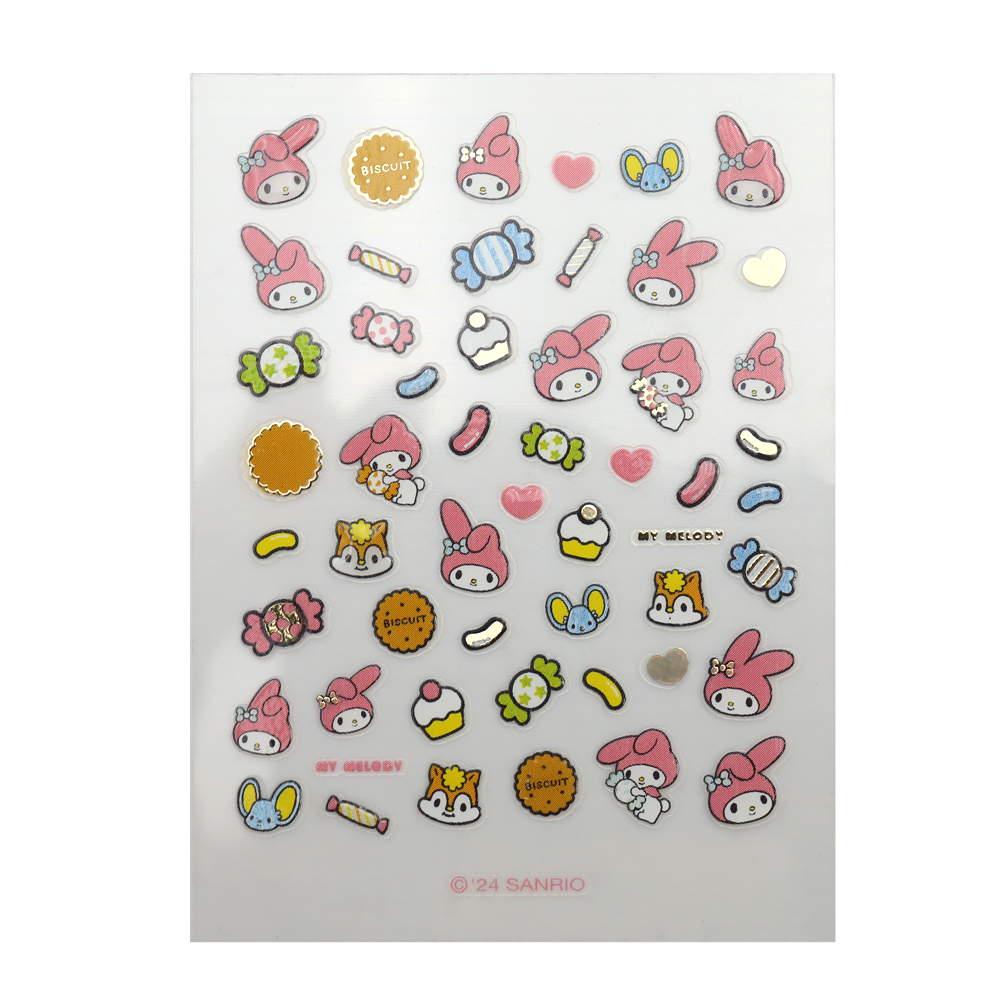 산리오캐릭터즈 마이멜로디 네일스티커 3종 : beauty home