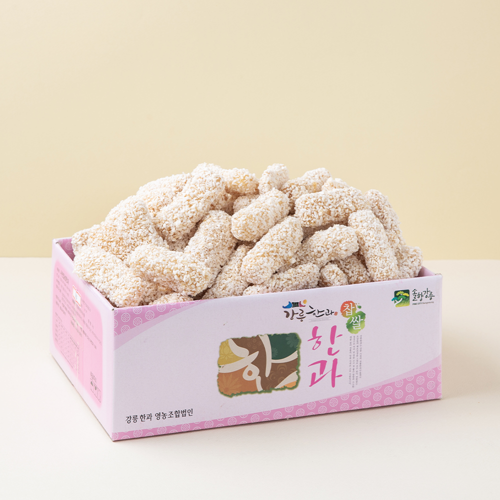 수제 한과 강정 소 명절 선물 강릉 사천일성한과 유과 : 사천일성한과