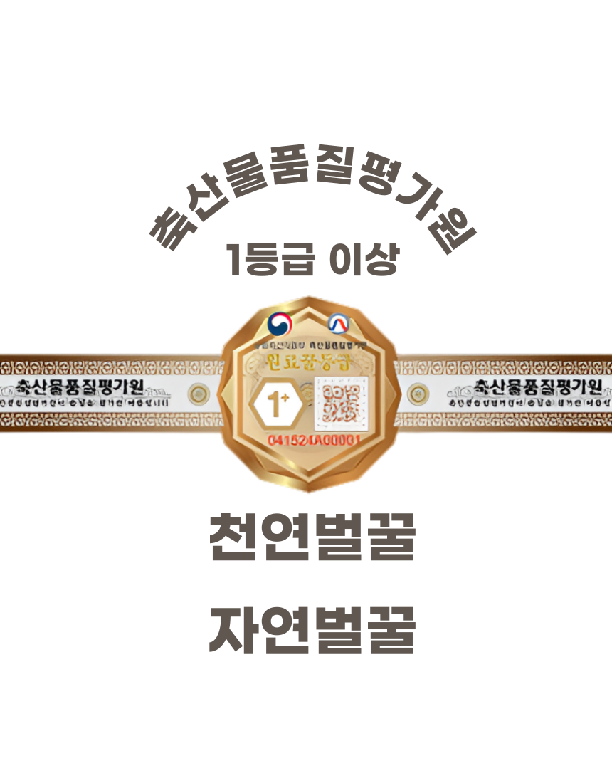 [윤선벌꿀] 24년햇꿀 축산물품질평가원 1등급 이상 자연벌꿀  2.4kg 아카시아꿀 야생화꿀 : 백동양봉원