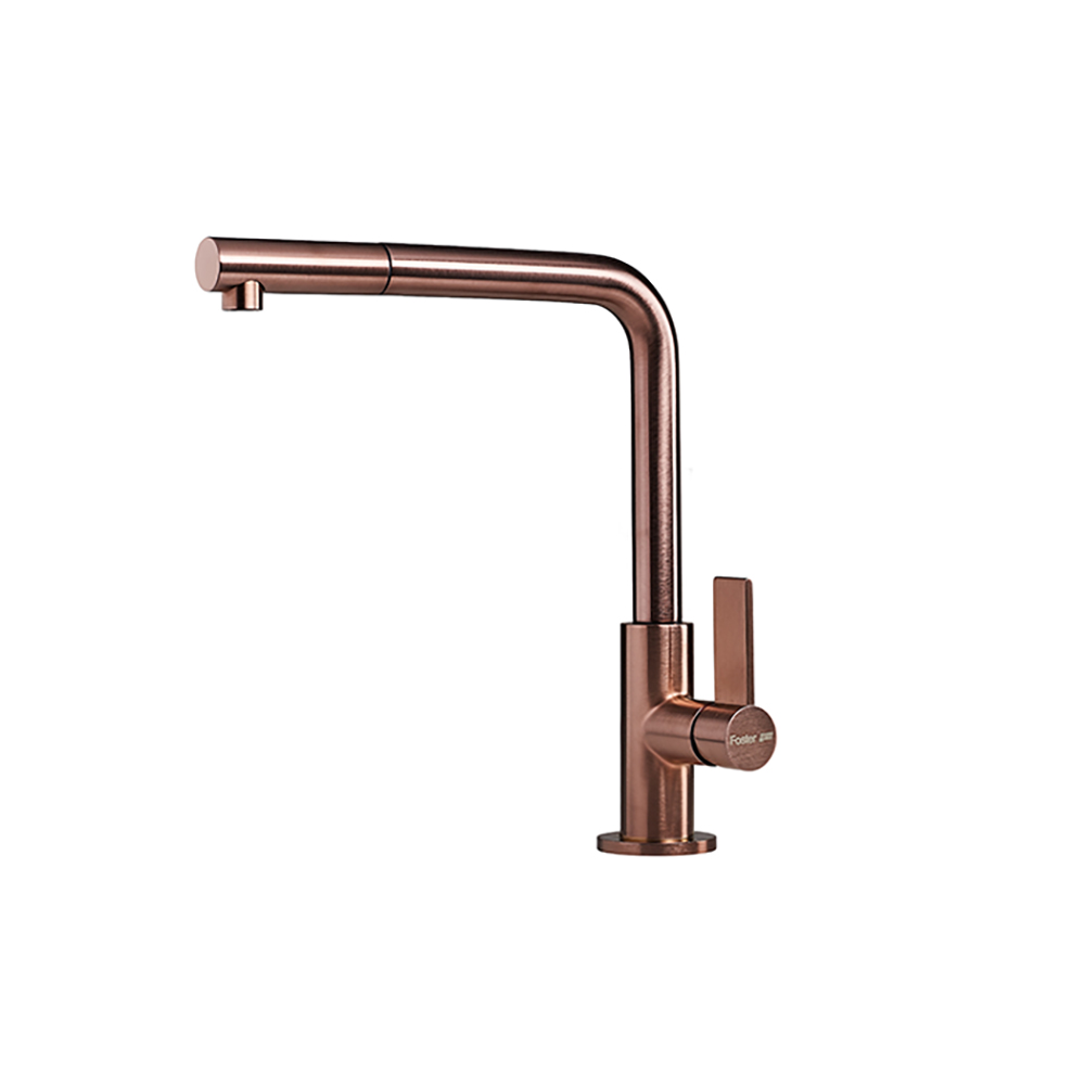 포스터 수전 Vela Plus PVD Copper 8497 128 풀아웃 수입 직수 코퍼 : 주식회사 릴리프코리아