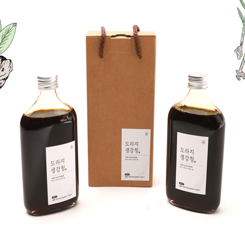 고깐 도라지생강청 250ml : 완주몰