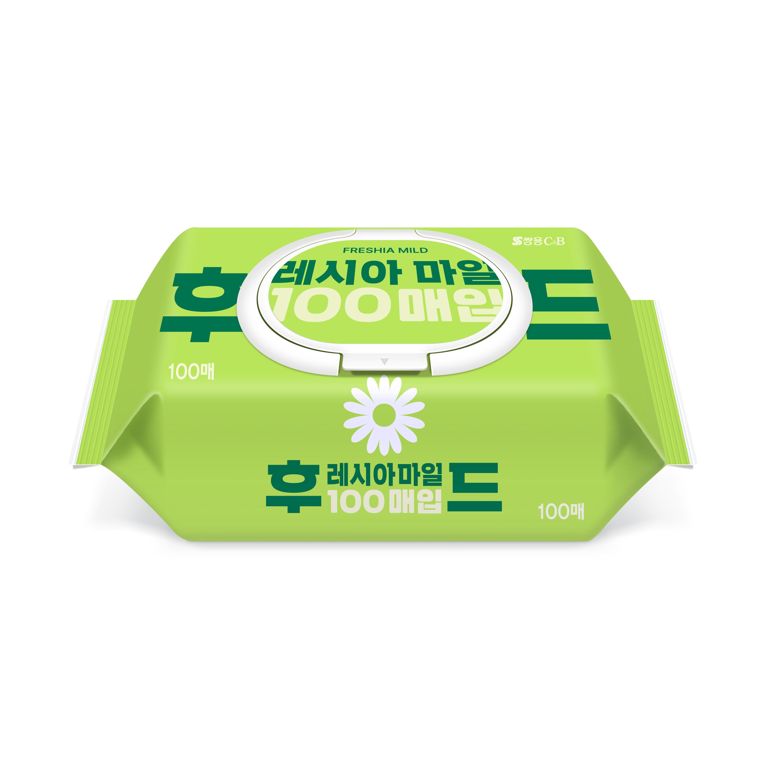 코디 후레시아 마일드 물티슈 캡형 100매, 24개 : 하늘종합물류