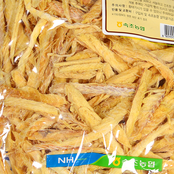 설악골 황태채 500g : 속초농협설악골가공공장